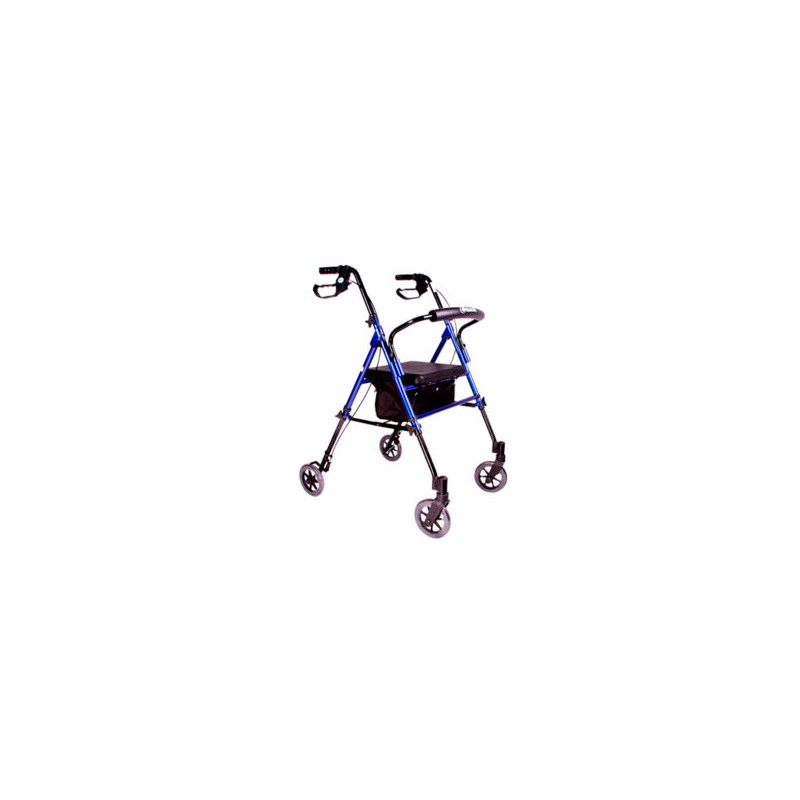 Andadera Tipo Rollator Ultra Compacta de Lujo