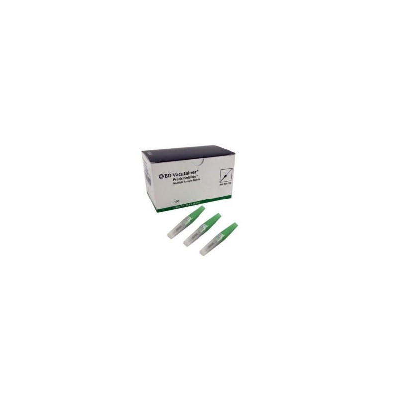 Aguja Múltiple BD Vacutainer Verde