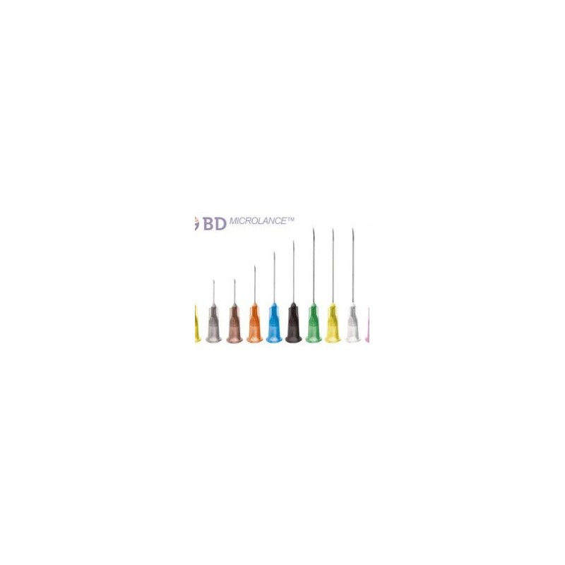 Agujas Desechables BD Caja C/100 Piezas