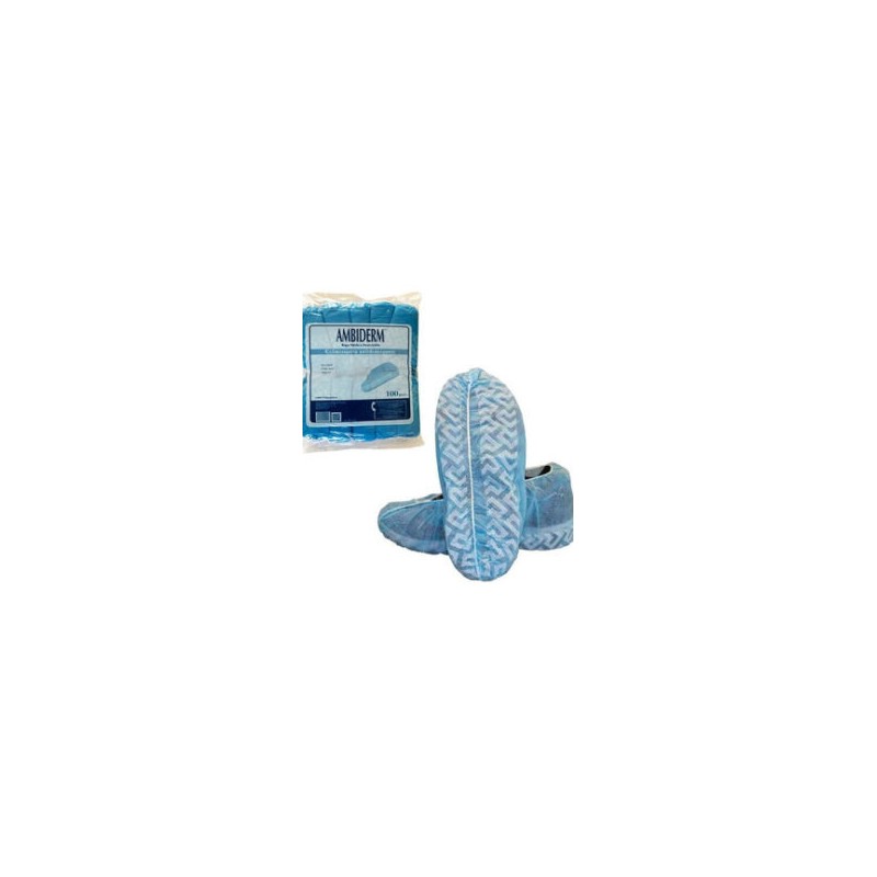 Cubre Zapato c/Antiderrapante Ambiderm C/100