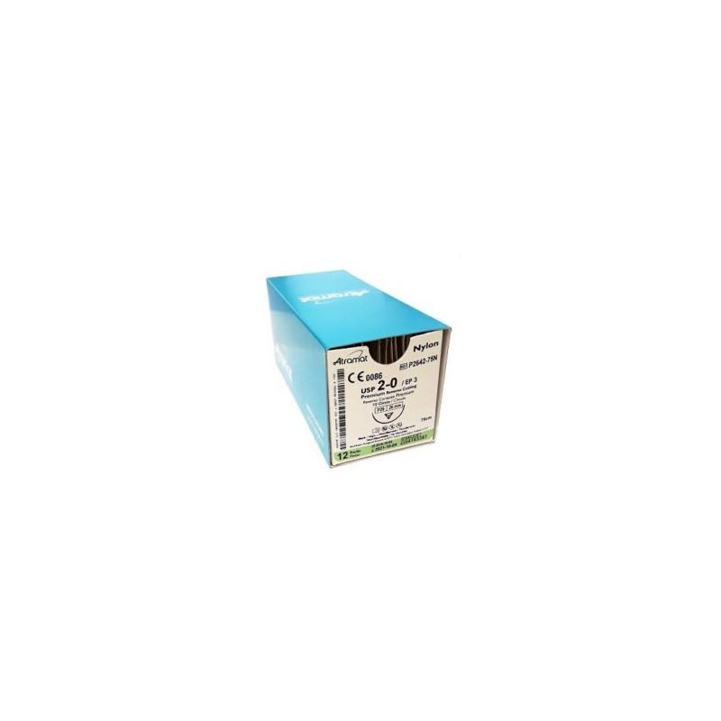 Sutura Nylon Atramat “0”