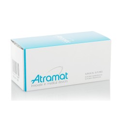 Sutura Catgut Cromico Atramat 0, 1, 2-0, 3-0, 4-0