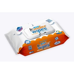 Toallitas Humedas Kinder Wipes Caja c/12 paq de 90pz c/u