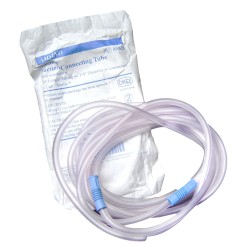 Tubo de Succión Esteril 6.0 mts 2 Conectores Amsino AS828