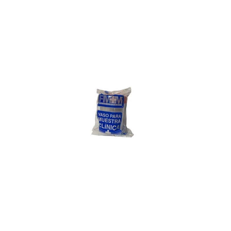 Vaso Recolector FMM Tapa Roja Esteril paquete c/100