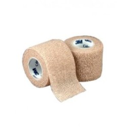 Venda Coban Autoadhesiva 5cm Ancho Marca 3M caja C/36 piezas “PRECIO POR CAJA” COLOR PIEL